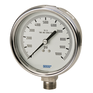 Pressure Gauge - 300 PSI Analog - 2.5&quot; Face w/ calibration