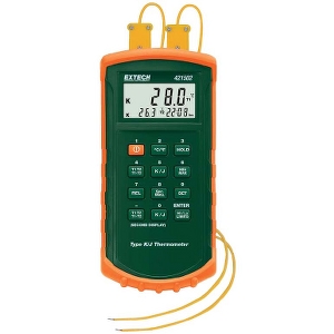 Thermometer - Type J/K, Dual Input with Alarm