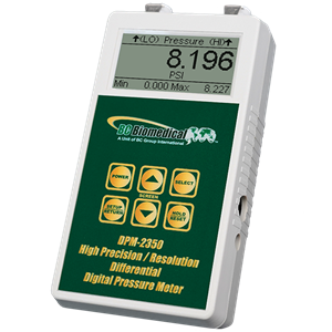 Digital Press/Vac Meter - Differential - +/-0.05% Full Scale - 5 1/2 Digit Display