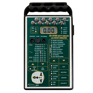 Safety Analyzer - International - 10 Pat Leads &amp; Sim 