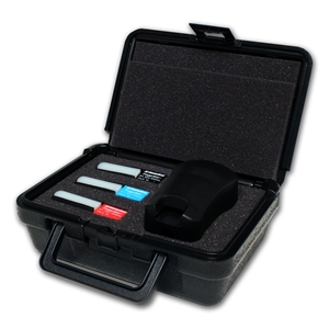 Pulse Oximetry Simulator - 80%, 90%, 97% - Fingers, Holder and Case