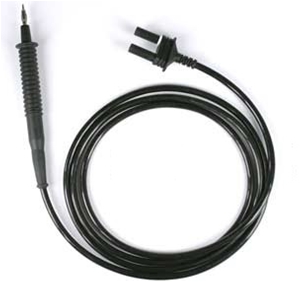 Chassis Cable - (Kelvin) (Coiled)- Black
