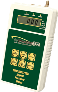 Digital Press/Vac Meter - Min/Max and RS232 - +/-0.10% Full Scale - 5 Digit Display