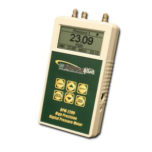 Digital Press/Vac Meter - Dual Range Optional - +/-0.05% Full Scale - 4 1/2 Digit Disp. / High Speed