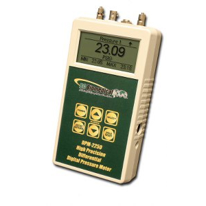 Digital Press/Vac Meter - Differential - +/-0.05% Full Scale - 4 1/2 Digit Disp. / High Speed